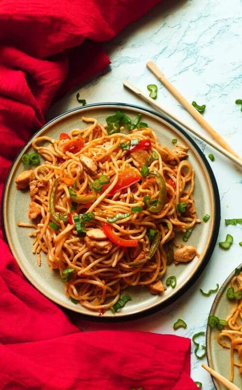 Chicken Hong Kong Noodles