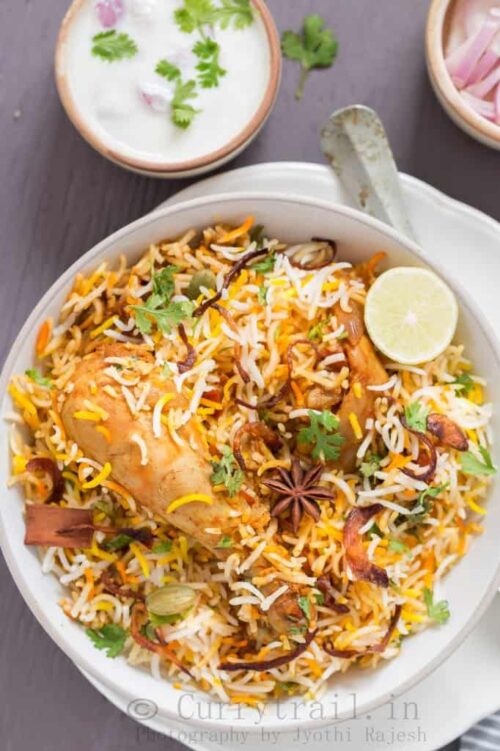 Chicken Hyderabad Biryani